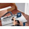 imageBOSCH RA1181 Benchtop Router Table 27 in x 18 in Aluminum Top with 212 in Vacuum Hose PortUltra Portable