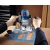 imageBosch GKF125CEPK 125 HP Max VariableSpeed Palm Router Combination Kit BluePalm Router Combination Kit