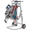 imageBOSCH T4B Portable GravityRise Miter Saw Stand with Wheels 18 Material CapacityMiter Saw Stand