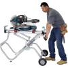 imageBOSCH T4B Portable GravityRise Miter Saw Stand with Wheels 18 Material CapacityMiter Saw Stand