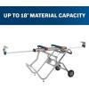 imageBOSCH T4B Portable GravityRise Miter Saw Stand with Wheels 18 Material CapacityMiter Saw Stand