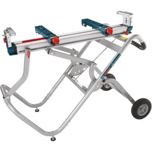 imageBOSCH T4B Portable GravityRise Miter Saw Stand with Wheels 18 Material CapacityMiter Saw Stand