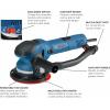 imageBOSCH GET756N Electric Orbital Sander Polisher  75 Amp Corded 6 Inch Disc Size  DualMode Random Orbit ampamp Turbo6 Disc