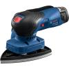 imageBOSCH GSS12V40N 12V Max Brushless Sheet Orbital Finishing Sander with Dust Bag 14 Sheet and 13 Sheet Bare Tool