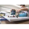 imageBOSCH OS50VC Electric Orbital Sander  34 Amp 12 Inch Finishing Belt Sander Kit with Vibration Control for 45 Inch x 9 Inch Sheets Blue
