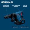 imageBOSCH GSH18V5L SDSmax Demolition Hammer  Powerful Lightweight and Versatile for Chiseling Applications with Vibration Control