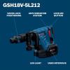 imageBOSCH GSH18V5L212 PROFACTOR 18V SDSmax Demolition Hammer with LBoxx2 and 2 12 Ah PROFACTOR Batteries