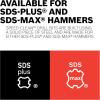 imageBosch DXS5044 SDSmax Speed Clean Dust Extraction Bit 78quot x 25quotExtraction Bit