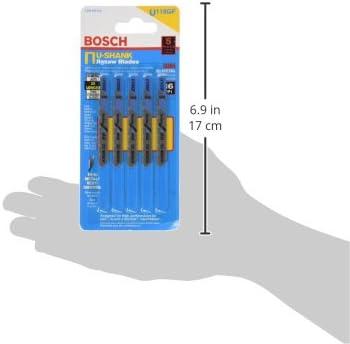 imageBosch U118GF 5Piece 234 In 36 TPI Flexible for Metal Ushank Jig Saw Blades