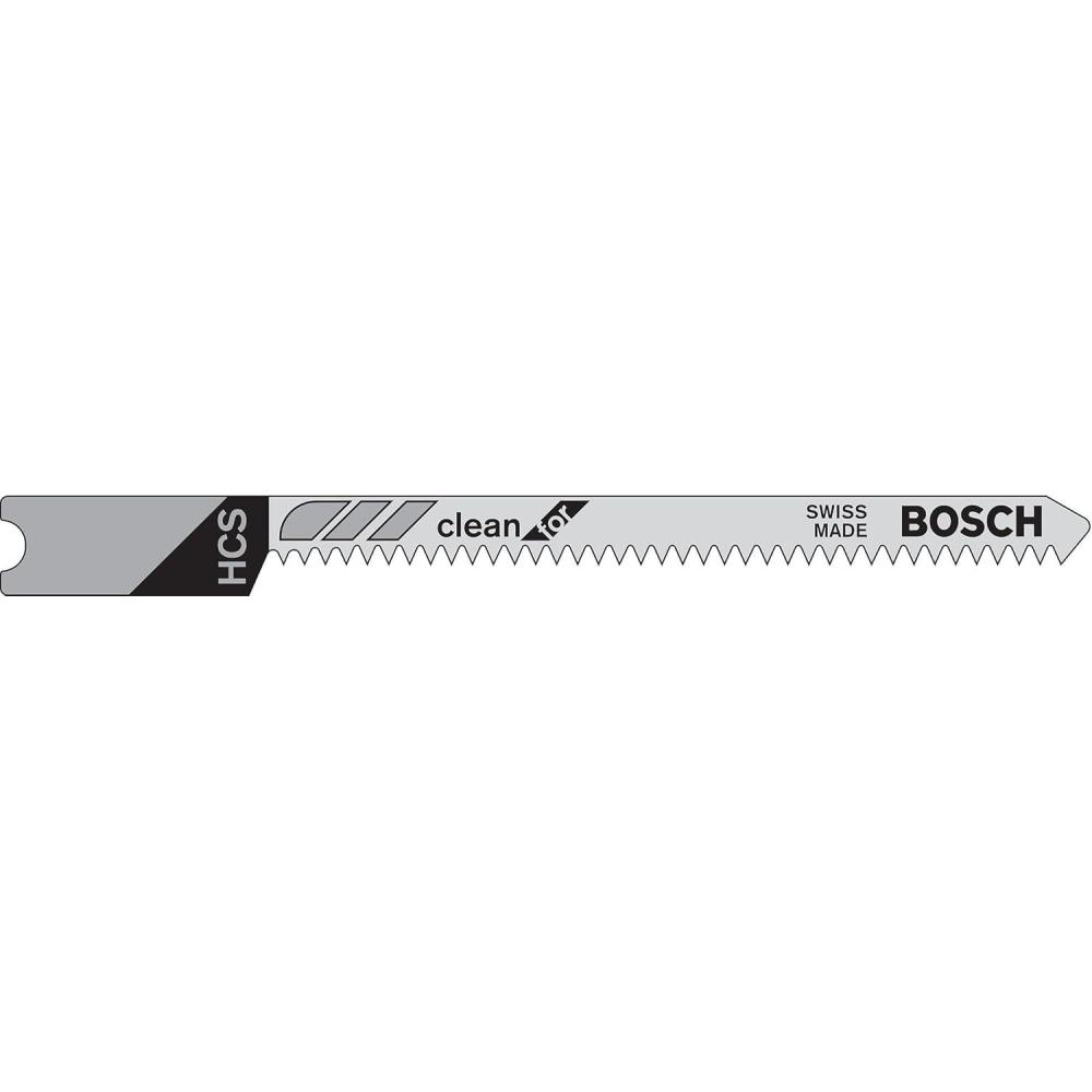 imageBosch U101AO 5 pc 314 In 20 TPI Clean for Wood Ushank Jig Saw Blades