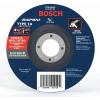 imageBOSCH 412 in x 040 in and 78 in Arbor Type 1 60 Grit Fast Thin MetalStainless Cutting Abrasive Wheel for Angle Grinder Pack of 25 TCW1S450