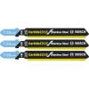 imageBOSCH T118AHM3 3 Pc 314 In 24TPI TC Bosch Shank Jigsaw Blade