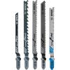 imageBosch TShank Jig Saw Blade Set T501 5 Pieces 314  4 624 TPI For Wood And Metal