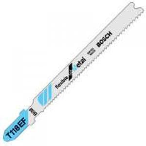 imageBosch Thermotechnology T118EF 5Piece 358 In 1118 TPI Flexible for Metal TShank Jig Saw Blades