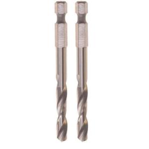 imageBosch HB85PB 338 in HighSpeed Steel Hole Saw Pilot Bit Blue1 Count Pack of 2