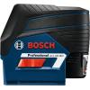 imageBOSCH GCL10080C 100 Ft 12V Max Connected CrossLine Laser Includes 20 Ah 12V Max LithiumIon Battery ampamp Charger Magnetic Rotating Mount HeavyDuty Pouch Hard Carrying Case ampamp AccessoriesRed Combo Laser