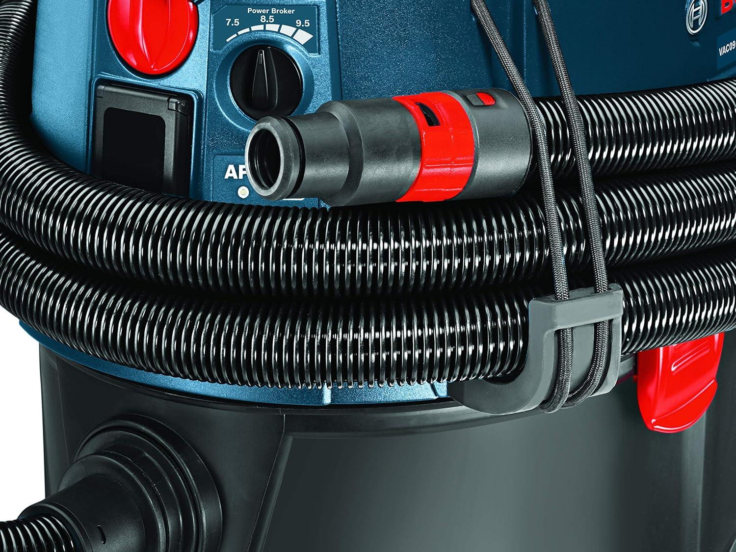 imageBOSCH VAC090AH Portable 9 Gallon Dust Extractor with Auto Filter Clean and HEPA FilterDust Extractor