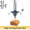 imageBosch 85600M 112Inch Diameter 5364Inch Cut Carbide Tipped Beading Router Bit 12Inch Shank With Ball Bearing