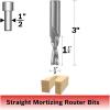 imageBosch 85906M 12 In x 114 In Solid Carbide 2Flute Downcut Spiral Bit