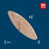 imageBosch GFF120 50Piece 20 Joining Biscuits  Ideal for EdgetoEdge FacetoEdge and Miter JointsIdeal for Thin Wood