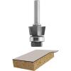 imageBosch 85431M 10 degree x 38 In Carbide Tipped 2Flute Bevel Trim Assembly Bit