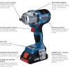 imageBOSCH GDS18V330CB25 18V Brushless ConnectedReady 12 In MidTorque Impact Wrench Kit with Friction Ring and ThruHole and 2 CORE18V 4 Ah Advanced Power Batteriesw Pin Detent  2 18V 4 Ah Batteries
