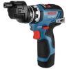 imageBOSCH GSR12V300FCB22 12V Max EC Brushless Flexiclick 5In1 DrillDriver System with 2 2 Ah BatteriesStarterKit