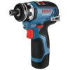 imageBOSCH GSR12V300FCB22 12V Max EC Brushless Flexiclick 5In1 DrillDriver System with 2 2 Ah BatteriesStarterKit
