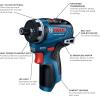 imageBOSCH GSR12V300HXB22 12V Max Brushless 14 In Hex TwoSpeed Screwdriver Kit with 2 20 Ah BatteriesTool Only