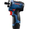 imageBOSCH GSR12V300HXB22 12V Max Brushless 14 In Hex TwoSpeed Screwdriver Kit with 2 20 Ah Batteriesw 2 12V Batteries
