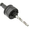imageBOSCH HSBAL Standard Large TwoPin Mandrel for Hole Saws 114 In to 6 In  Black