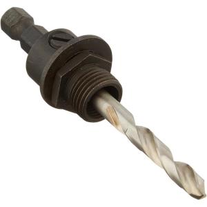 imageBOSCH HSBAM Standard Medium Mandrel for Hole Saws 916 In to 6 In  Black