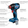 imageBOSCH GDX18V1860CN 18V ConnectedReady TwoInOne 14 In and 12 In BitSocket Impact DriverWrench Bare ToolTool Only
