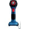 imageBOSCH GDX18V1860CN 18V ConnectedReady TwoInOne 14 In and 12 In BitSocket Impact DriverWrench Bare ToolTool Only