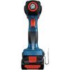 imageBOSCH GDX18V1860CN 18V ConnectedReady TwoInOne 14 In and 12 In BitSocket Impact DriverWrench Bare Toolw 18V 4 Ah  2 Ah Batteries