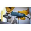imageBOSCH GWS11450P 4  In Ergonomic Angle Grinder  11Amp Motor AntiVibration Handle Adjustable Guard KickBack Control  Ideal for Metal and Concrete Applications