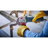 imageBOSCH GWS11450P 4  In Ergonomic Angle Grinder  11Amp Motor AntiVibration Handle Adjustable Guard KickBack Control  Ideal for Metal and Concrete Applications