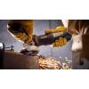 imageBOSCH GWS12450PBD 4  In Ergonomic Angle Grinder with No LockOn Paddle Switch  High Performance and Comfort for Grinding and Cutting Applications