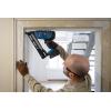imageBOSCH GNH18V15MAB12 18V Brushless 15Gauge Angled Finish Nailer  Cordless Power OneHanded Activation ToolFree Jam Clearing with 2 Ah Power Battery and ChargerBare Tool