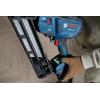 imageBOSCH GNH18V15MAB12 18V Brushless 15Gauge Angled Finish Nailer  Cordless Power OneHanded Activation ToolFree Jam Clearing with 2 Ah Power Battery and ChargerBare Tool