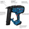 imageBOSCH GNH18V18MB12 18V Brushless 18Gauge Brad Nailer Kit with 2Ah Battery and Charger  Cordless Efficient and Precise for Decorative Work and Tight SpacesBare Tool