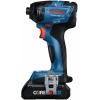 imageBOSCH GDR18V1860CB25 18V ConnectedReady 14 In Hex Impact Driver Kit with 2 CORE18V 4 Ah Advanced Power Batteries and 1 Connectivity Module