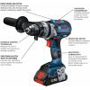 imageBOSCH GSB18V975CN 18V Brushless ConnectedReady Brute Tough 12 In Hammer DrillDriver Bare Toolw 2 18V 4 Ah Batteries
