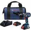 imageBOSCH GSB18V975CN 18V Brushless ConnectedReady Brute Tough 12 In Hammer DrillDriver Bare Toolw 2 18V 4 Ah Batteries