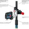 imageBOSCH BP350 Telescoping Pole with 14 Inch20 Laser Mount