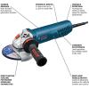 imageBosch 5 In VariableSpeed Angle Grinder with Paddle Switch and Dust Guard GWS1350VSPDG