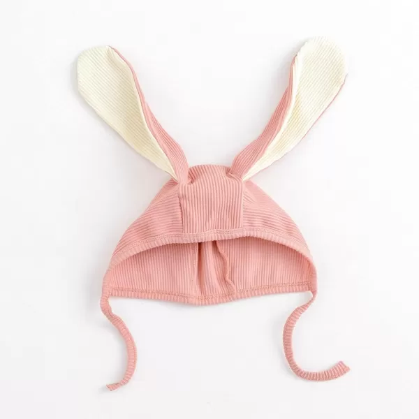 Simplee kids Animal Bunny Baby Easter Romper Long Ear Rabbit Hoodie Romper Jumpsuit with Zipper