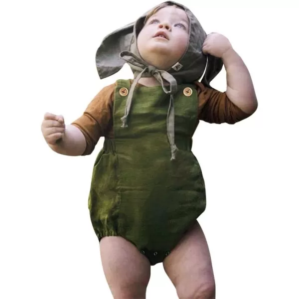 Simplee kids Animal Bunny Baby Easter Romper Long Ear Rabbit Hoodie Romper Jumpsuit with Zipper)