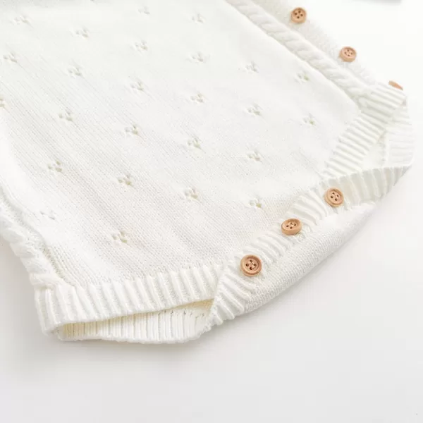 Simplee kids Baby Boys’ Girls’ Knitted Romper Jumpsuit Long Sleeve Onesie Bodysuits One Piece Outfits Sweater