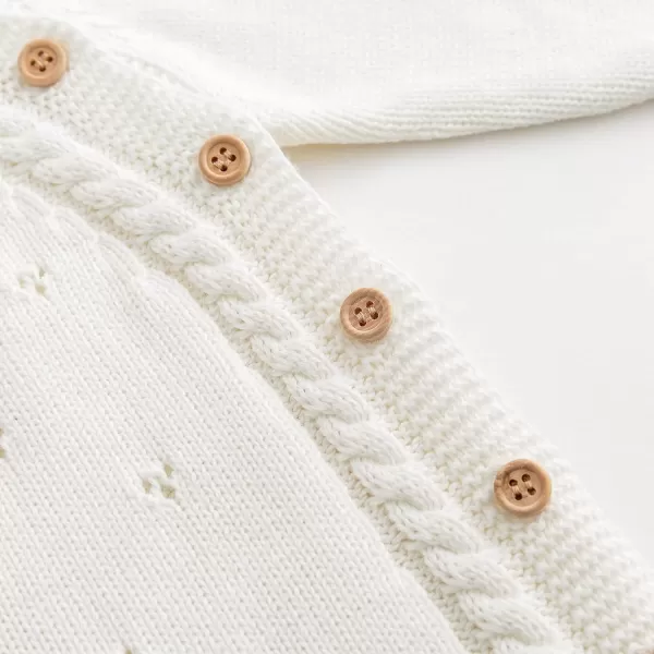 Simplee kids Baby Boys’ Girls’ Knitted Romper Jumpsuit Long Sleeve Onesie Bodysuits One Piece Outfits Sweater